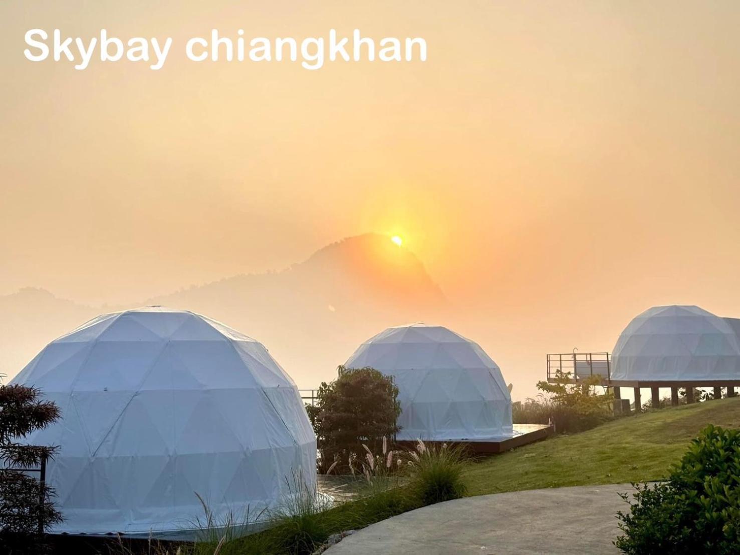 สกายเบย์ เชียงคาน Hotel Pha Baen Buitenkant foto