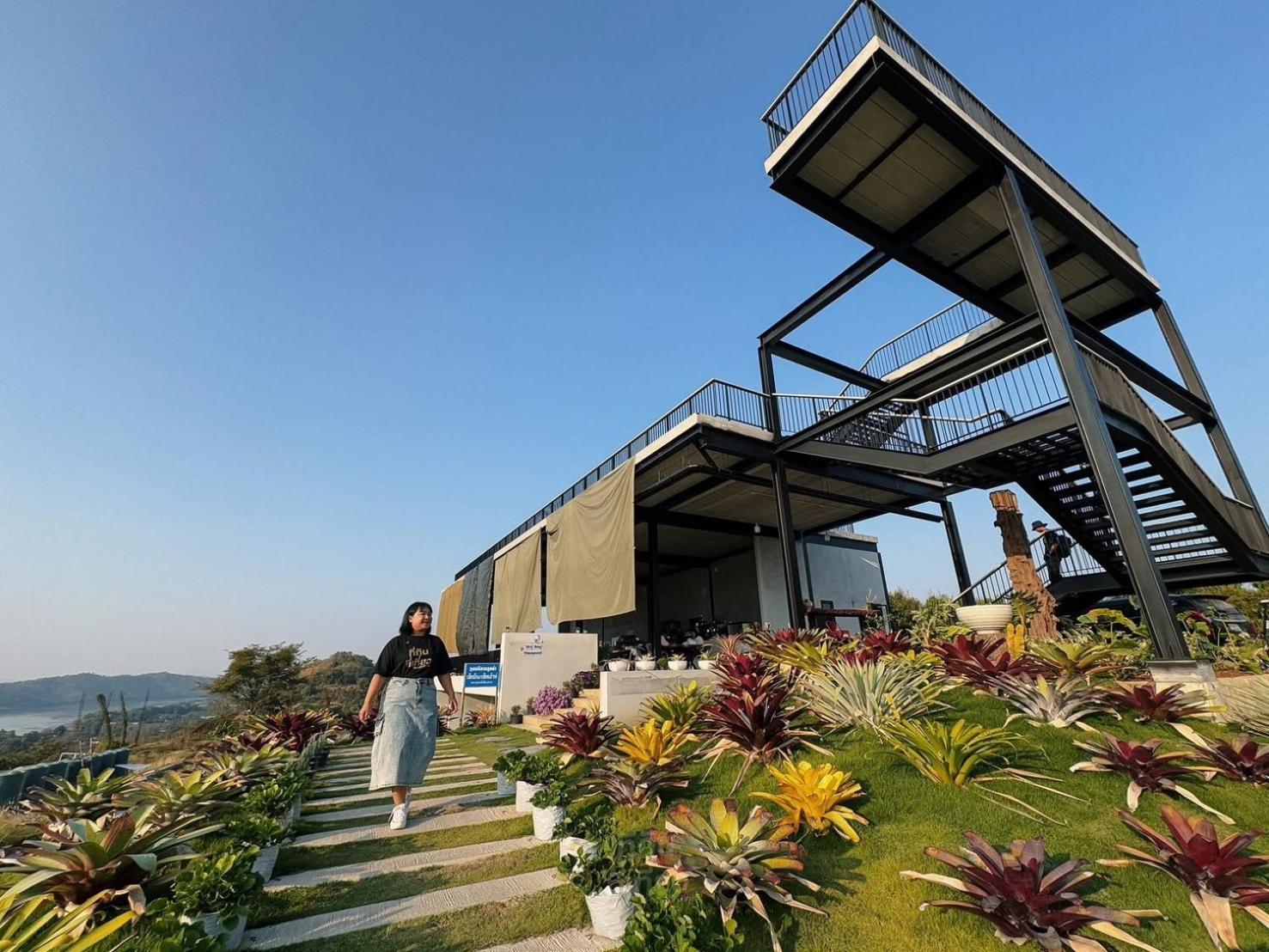 สกายเบย์ เชียงคาน Hotel Pha Baen Buitenkant foto